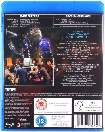 Doctor Who Season 4 (BBC) [Blu-Ray]