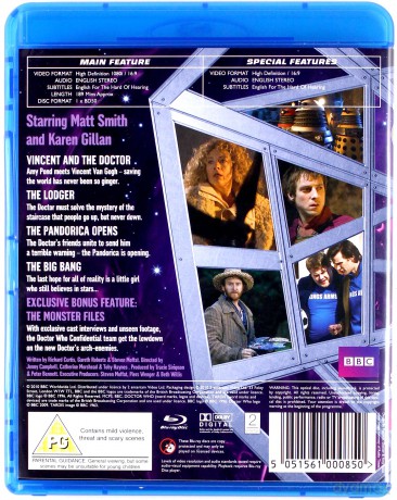 Doctor Who Season 5 Volume 4 (BBC) [Blu-Ray]
