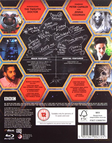 Doctor Who Season 8 (BBC) [BOX] [Blu-Ray]