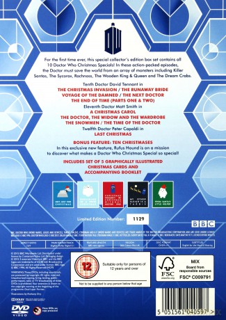 Doctor Who The 10 Christmas Specials (Limited) (BBC) [4DVD]