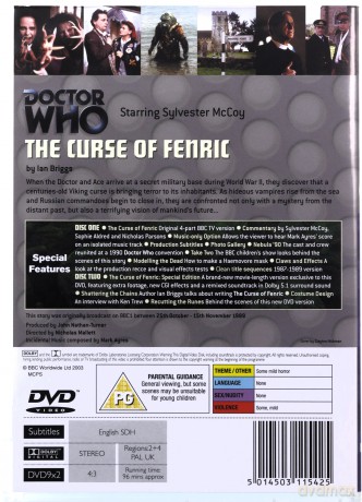 Doctor Who The Curse Of Fenric (BBC) [DVD]