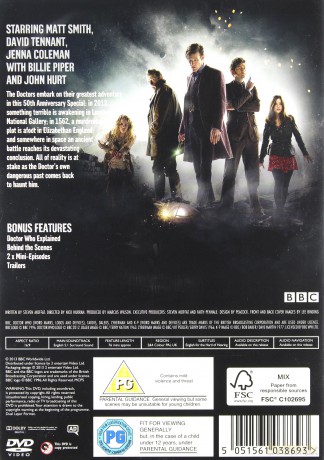 Doctor Who The Day Of The Doctor (BBC) [DVD]