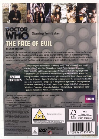 Doctor Who The Face Of Evil (BBC) [DVD]