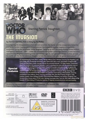 Doctor Who The Invasion (BBC) [DVD]