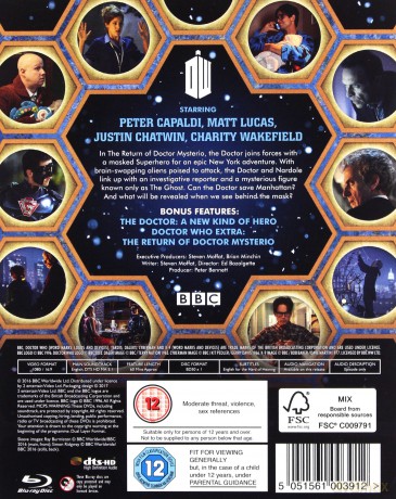 Doctor Who The Return Of Doctor Mysterio (BBC) [Blu-Ray]