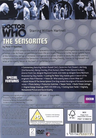 Doctor Who The Sensorites (BBC) [DVD]