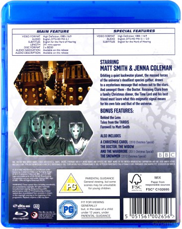 Doctor Who The Time Of The Doctor (BBC) [Blu-Ray]