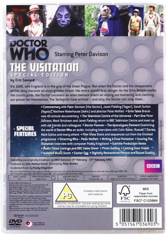 Doctor Who The Visitation Special Edition (BBC) [DVD]