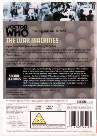 Doctor Who The War Machines (BBC) [DVD]