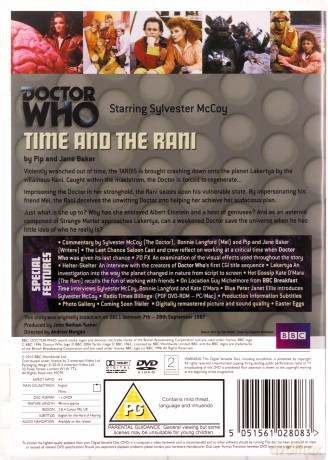 Doctor Who Time And The Rani (BBC) [DVD]