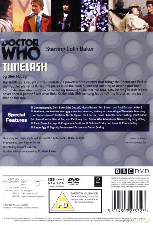 Doctor Who Timelash (BBC) [DVD]