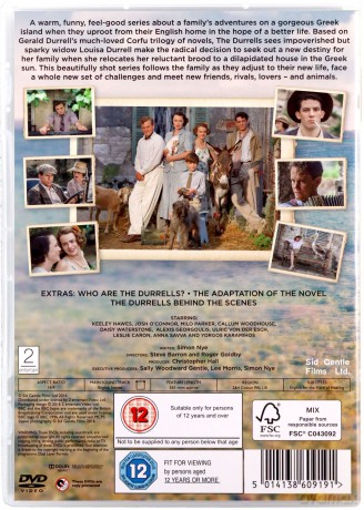 Durrells (Durrellowie) (BBC) [DVD]