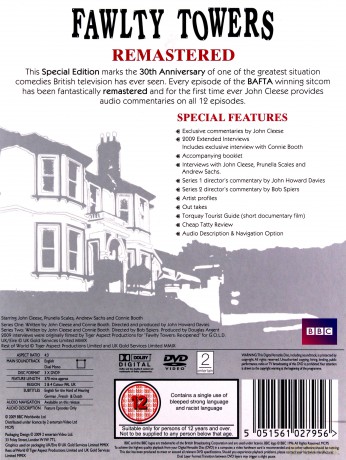 Fawlty Towers Complete Collection Remastered (Hotel Zacisze) (BBC) [3DVD]