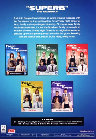 Friday Night Dinner Season 1-5 (BBC) [DVD]
