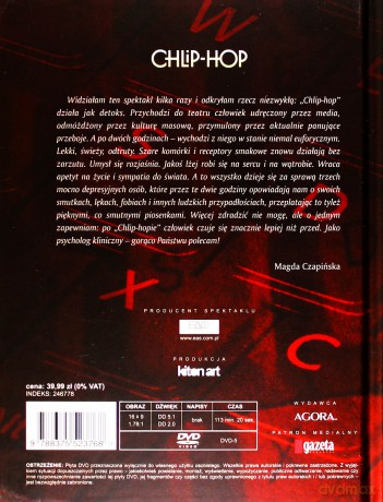 Chlip-Hop. Spektakl Teatralny [książka]+[DVD]
