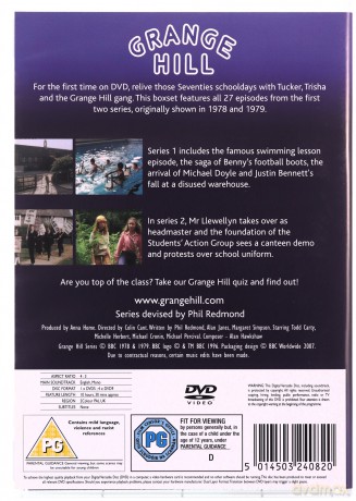 Grange Hill Season 1-2 (BBC) [DVD]