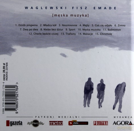 Waglewski / Fisz / Emade: Męska Muzyka (digibook) [CD]
