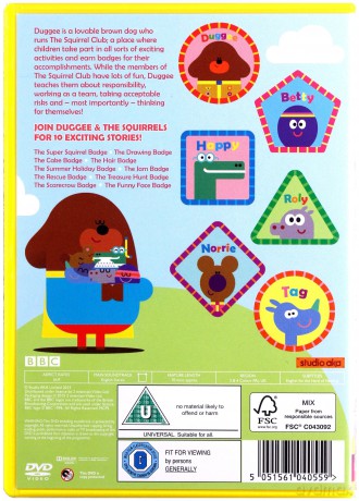 Hey Duggee-The Super Squirrel Badge-Other Stories (BBC) [DVD]