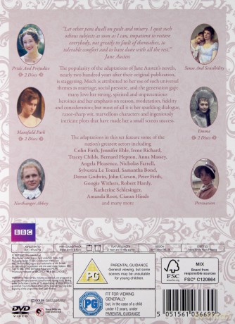 Jane Austen Collection (BBC) [BOX] [DVD]