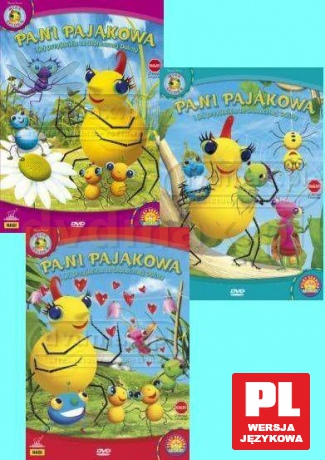 Pani Pająkowa 1+2+3 Pakiet [3DVD]