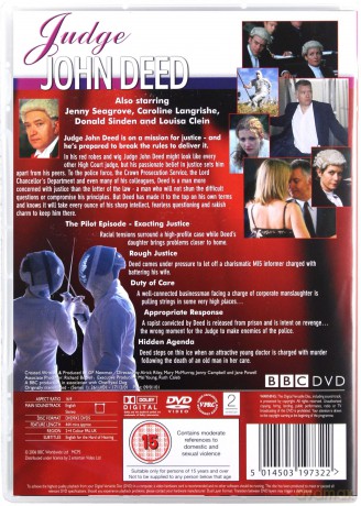 Judge John Deed Season 1-Pilot (BBC) [DVD]