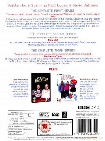 Little Britain Complete Collection (Mała Brytania) (BBC) [BOX] [DVD]