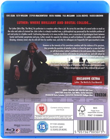 Luther Season 1 (BBC) [Blu-Ray]