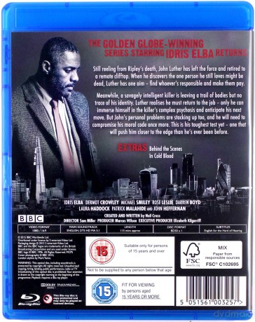 Luther Season 4 (BBC) [Blu-Ray]