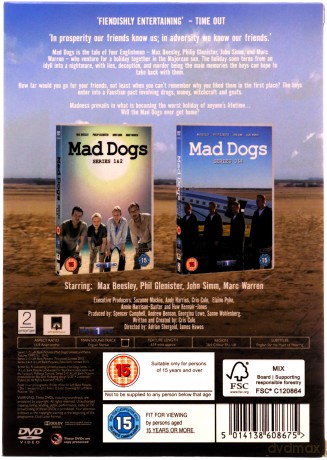Mad Dogs Season 1-4 (BBC) [DVD]