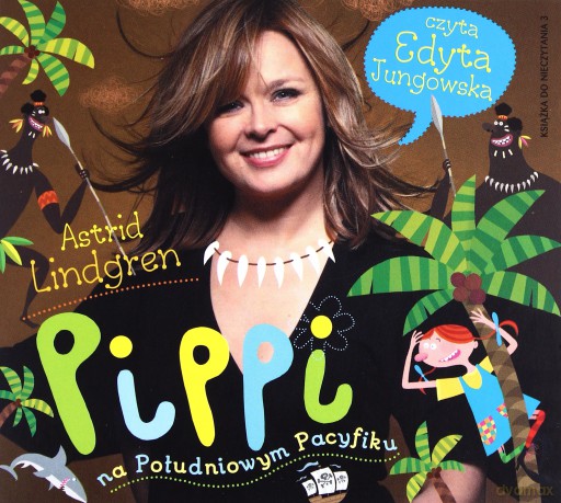 Pippi na Południowym Pacyfiku - Astrid Lindgren [AUDIOBOOK] [CD]+[książka]