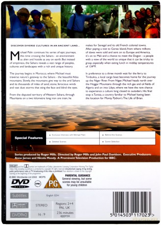 Michael Palin Sahara (BBC) [DVD]