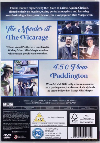 Miss Marple - The Murder At The Vicarage & 4.50 From Paddington (Morderstwo na plebanii) (BBC) [DVD]