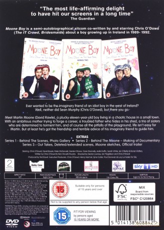 Moone Boy Season 1-3 (BBC) [DVD]