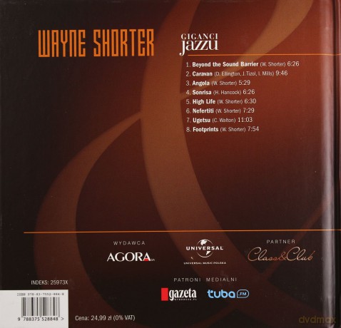Giganci Jazzu 05: Wayne Shorter (digibook) [CD]