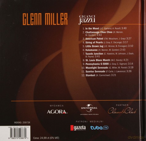 Giganci Jazzu 08: Glenn Miller [książka]+[CD]