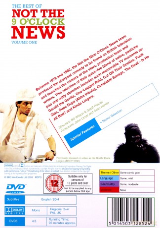 Not The 9 O'clock News The Best Of Volume 1 (BBC) [DVD]