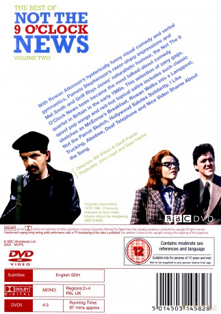 Not The 9 O'clock News The Best Of Volume 2 (BBC) [DVD]