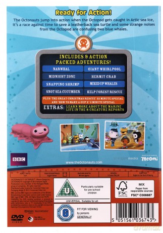 Octonauts-Ready For Action (BBC) [DVD]