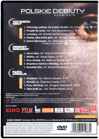 Polskie Debiuty 2009-2010 (13 filmów) [3DVD]