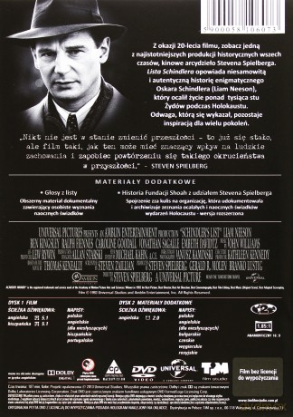 Lista Schindlera [2DVD]