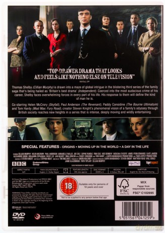 Peaky Blinders Season 3 (BBC) [2xDVD]