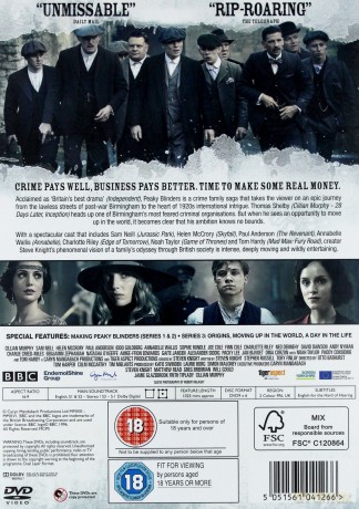 Peaky Blinders Season 1-3 (BBC) [6DVD]