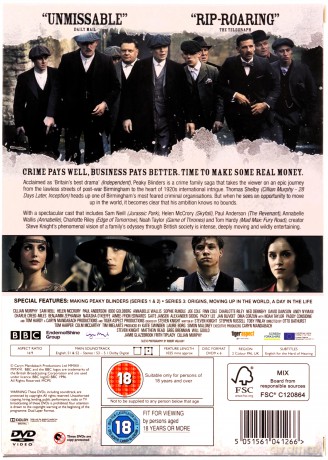 Peaky Blinders Season 1-3 (BBC) [6DVD]