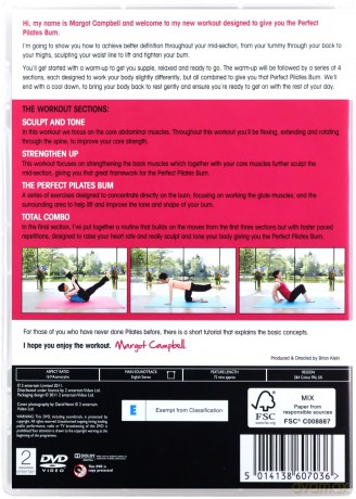 Perfect Pilates Bum With Margot Campbell (BBC) [DVD]