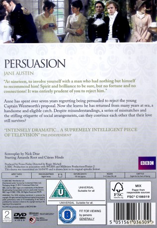 Persuasion (Perswazje) (BBC) [DVD]