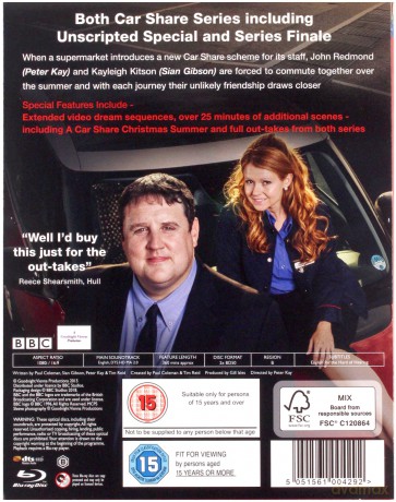 Peter Kay's Car Share - The Complete Collection (BBC) [Blu-Ray]