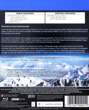 Planet Earth (Planeta Ziemia) (BBC) [BOX] [Blu-Ray]