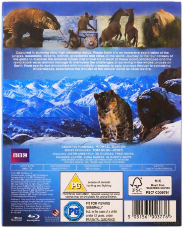 Planet Earth 2 (Planeta Ziemia 2) (BBC) [Blu-Ray]