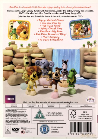 Raa Raa The Noisy Lion-Welcome To The Jingly Jangly Jungle (BBC) [DVD]