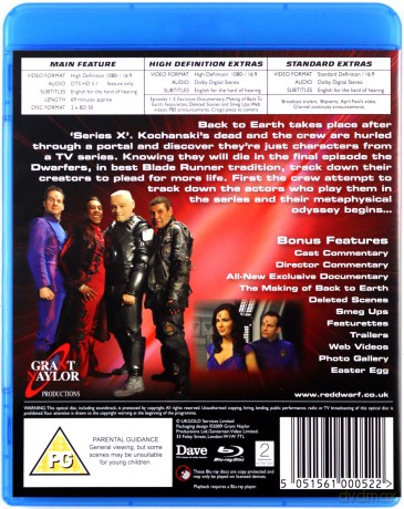 Red Dwarf Back To Earth (BBC) [Blu-Ray]